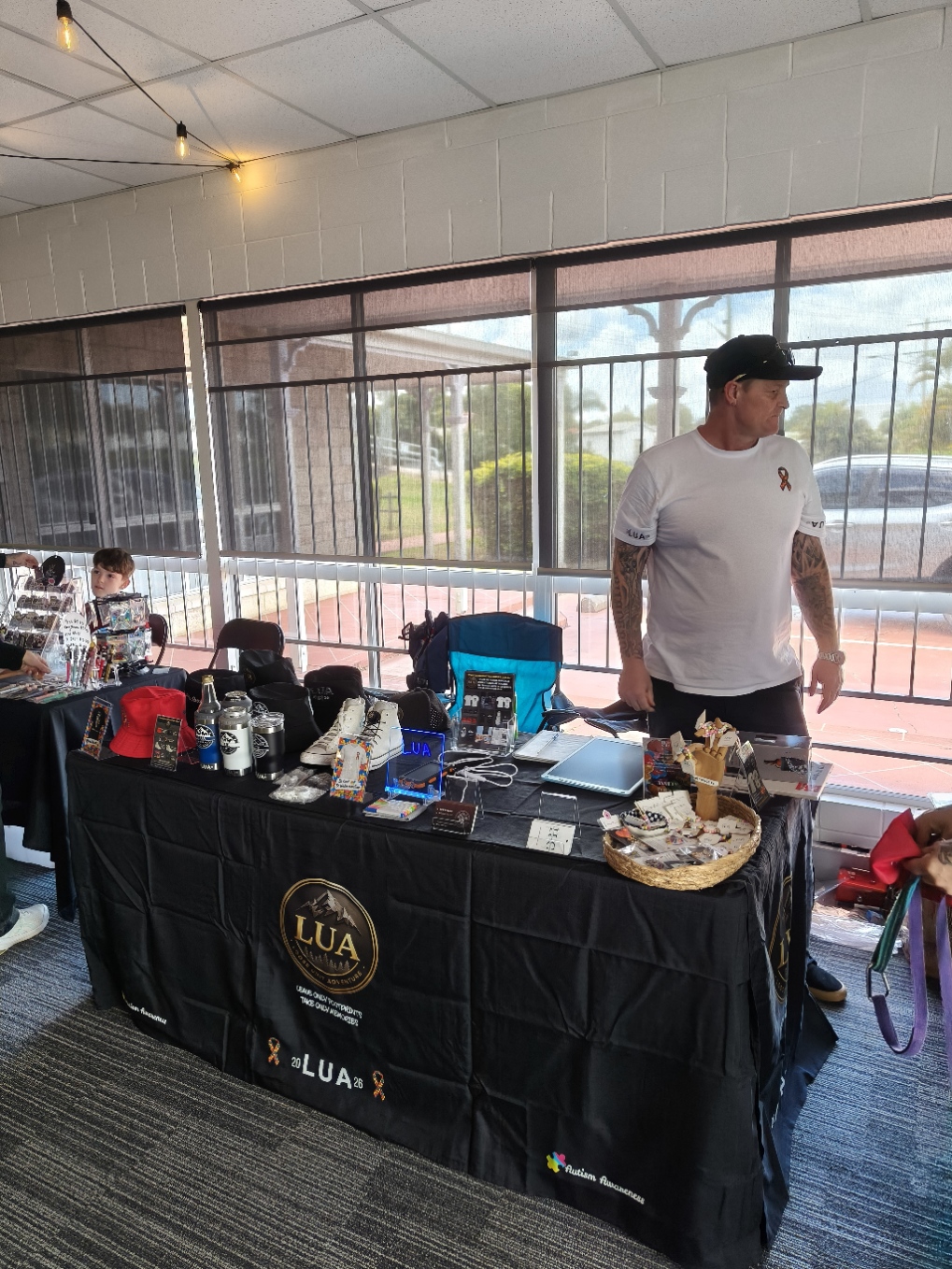 A local market stall holder at The Pulse Open Day