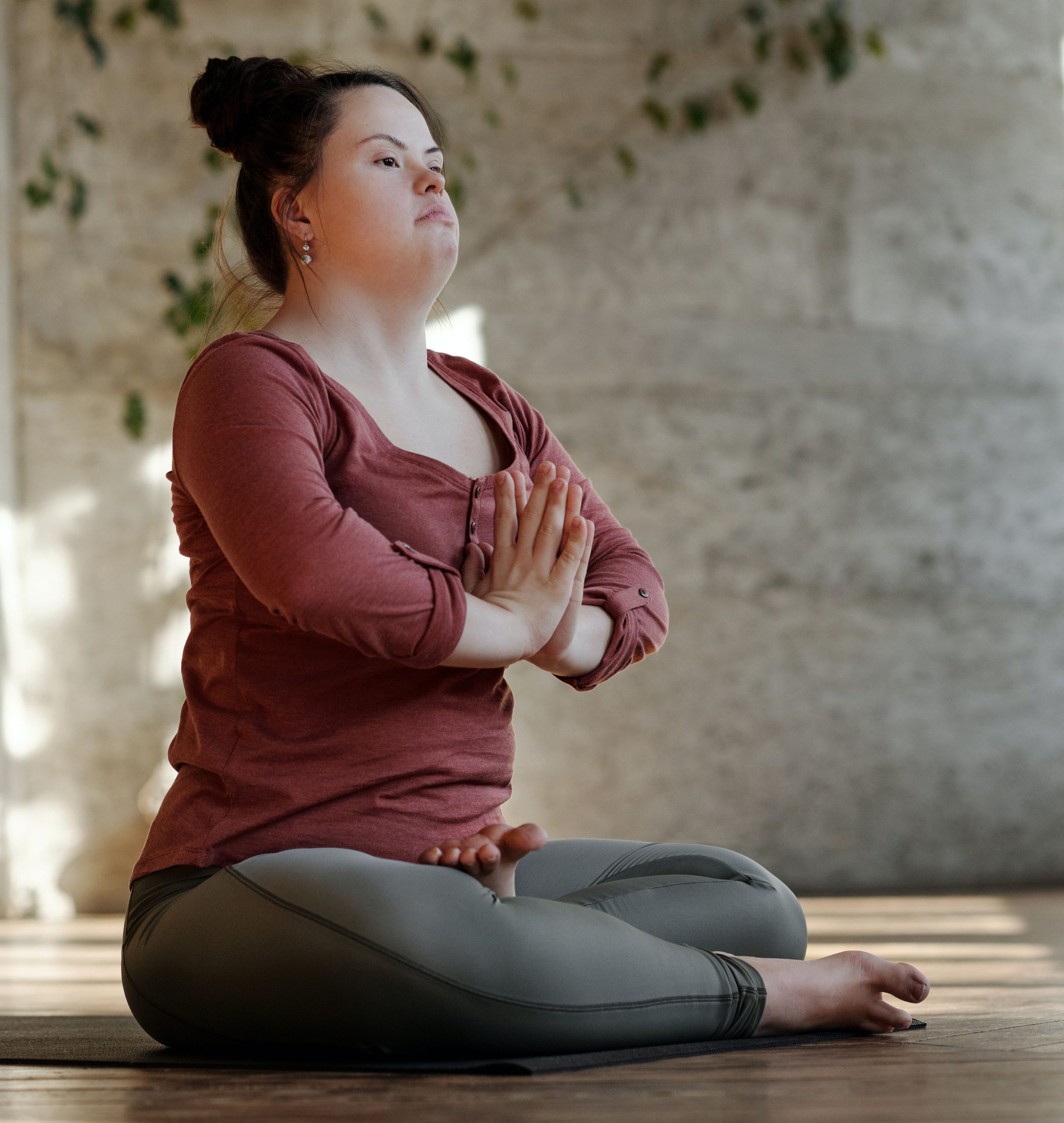 NDIS Recipient Doing Pilates